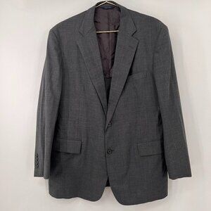 Brooks Brothers Mens 95% Wool Long Sleeve Lined Blazer